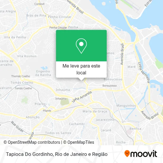 Tapioca Do Gordinho mapa