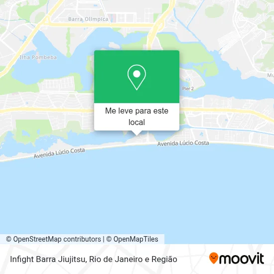 Infight Barra Jiujitsu mapa