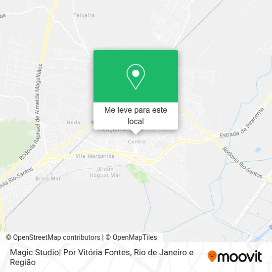 Magic Studio| Por Vitória Fontes mapa