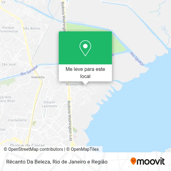 Rêcanto Da Beleza mapa