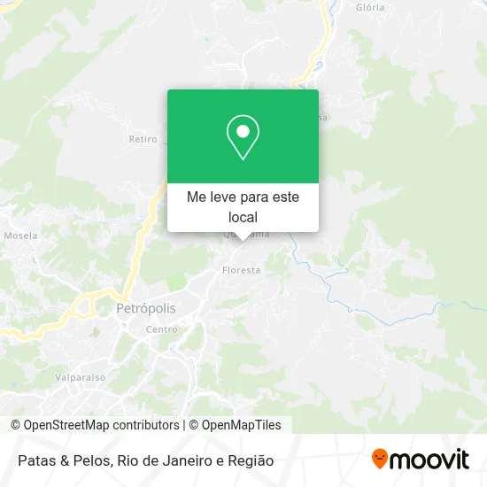 Patas & Pelos mapa