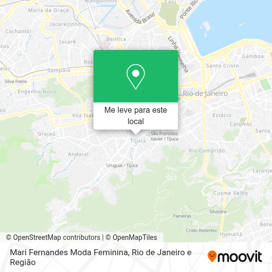 Mari Fernandes Moda Feminina mapa