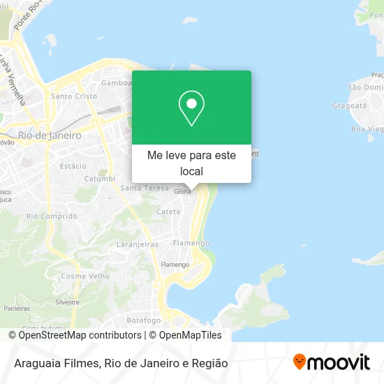 Araguaia Filmes mapa