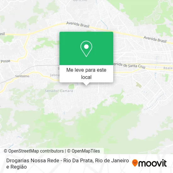 Drogarias Nossa Rede - Rio Da Prata mapa