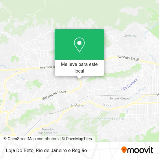 Loja Do Beto mapa