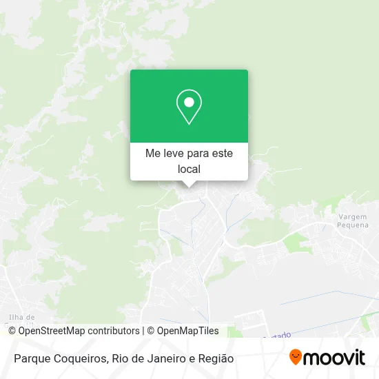 Parque Coqueiros mapa