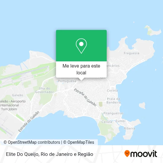 Elite Do Queijo mapa