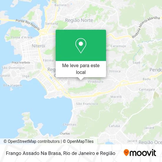 Frango Assado Na Brasa mapa