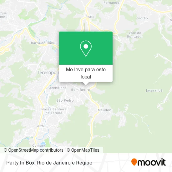 Party In Box mapa
