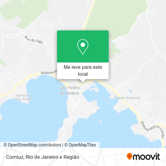Comluz mapa