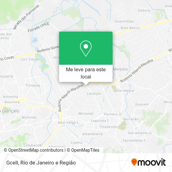 Gcell mapa