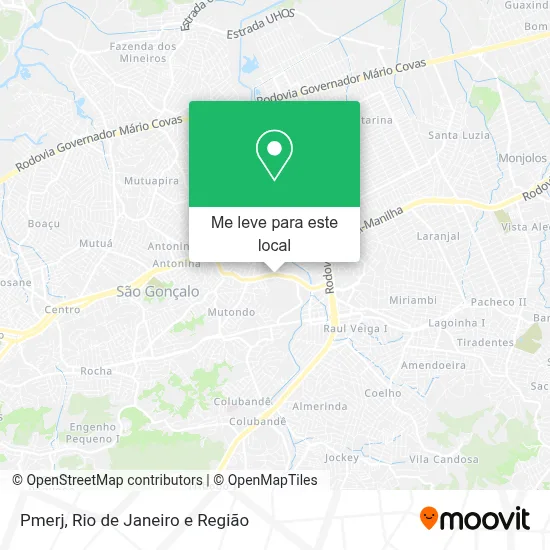 Pmerj mapa