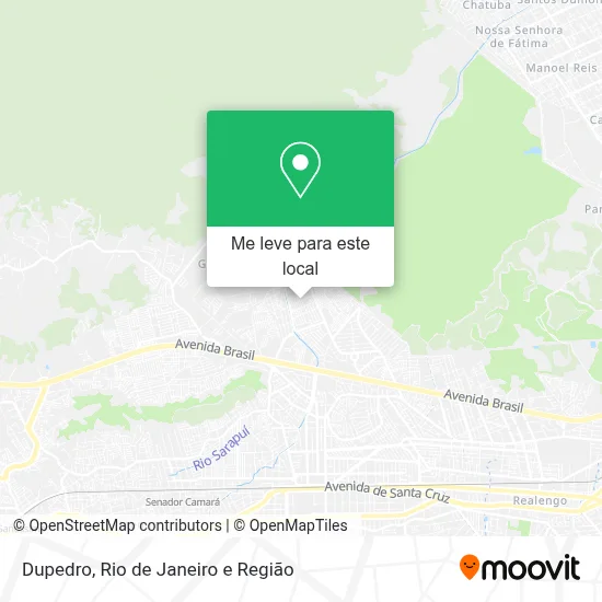 Dupedro mapa