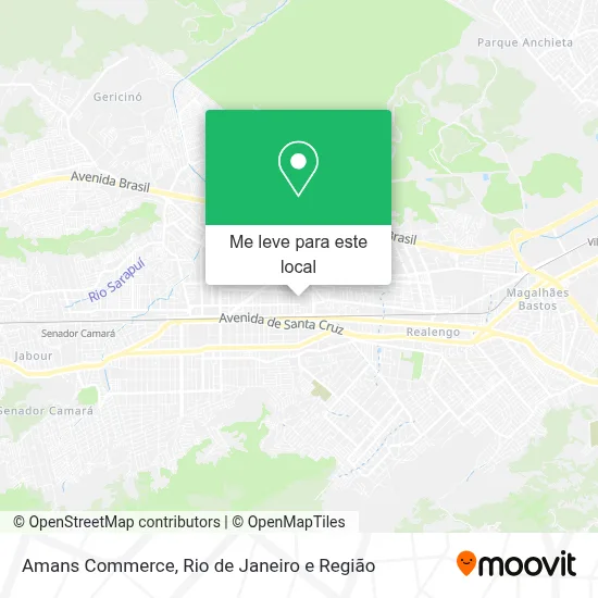 Amans Commerce mapa