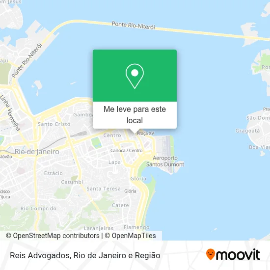 Reis Advogados mapa