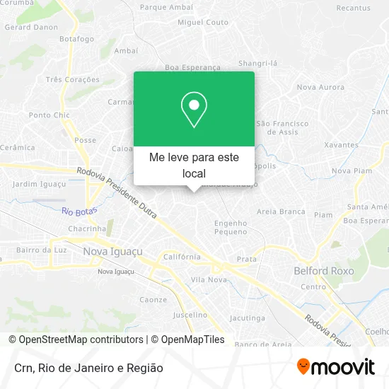 Crn mapa