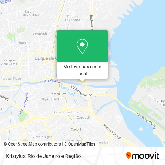 Kristylux mapa