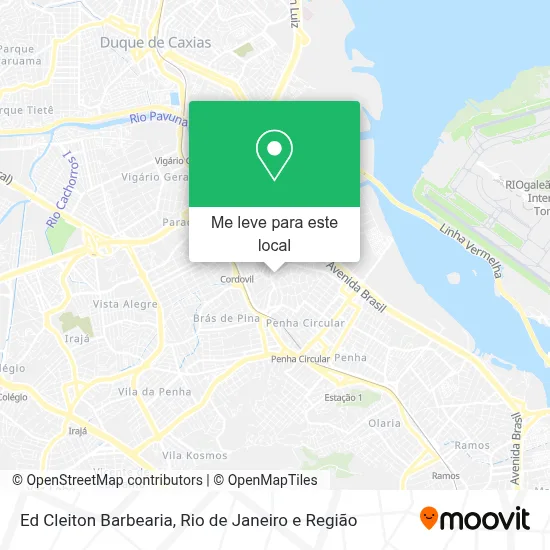 Ed Cleiton Barbearia mapa