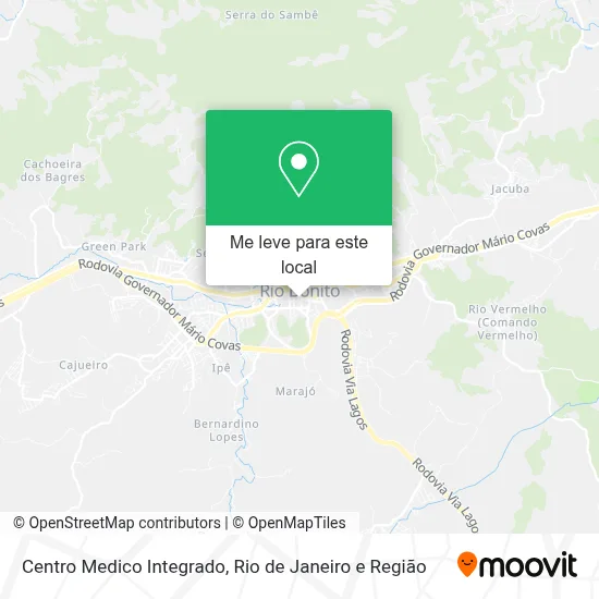 Centro Medico Integrado mapa