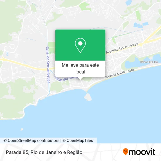 Parada 85 mapa
