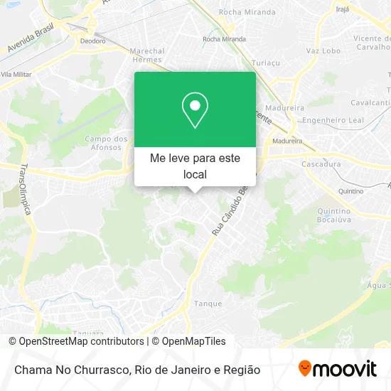 Chama No Churrasco mapa