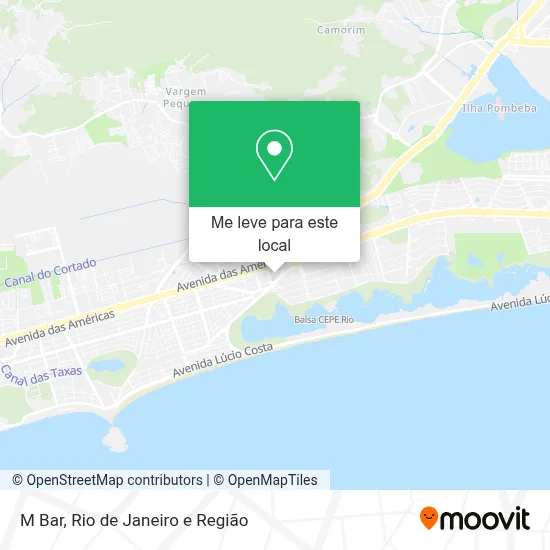 M Bar mapa
