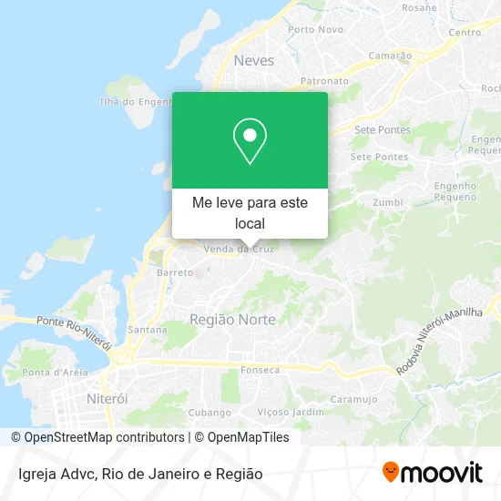 Igreja Advc mapa