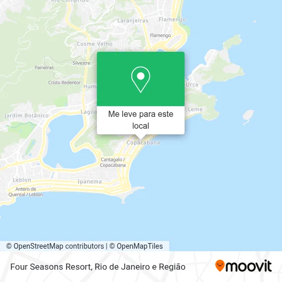 Four Seasons Resort mapa