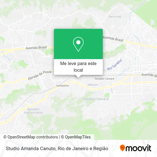 Studio Amanda Canuto mapa
