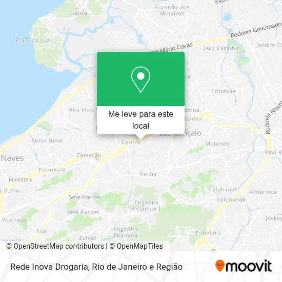 Rede Inova Drogaria mapa