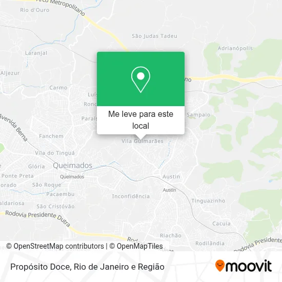 Propósito Doce mapa