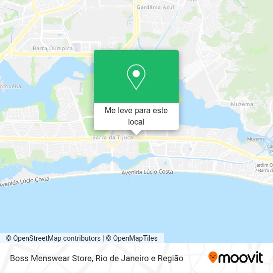 Boss Menswear Store mapa