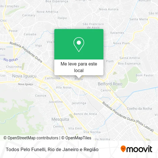 Todos Pelo Funelli mapa