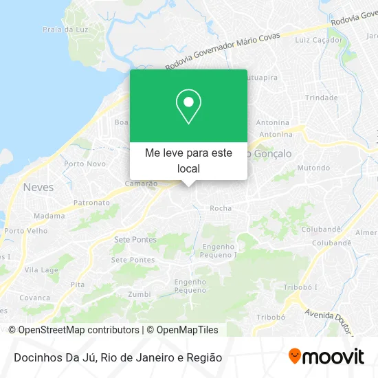 Docinhos Da Jú mapa