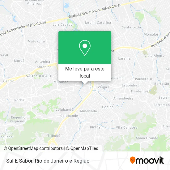 Sal E Sabor mapa