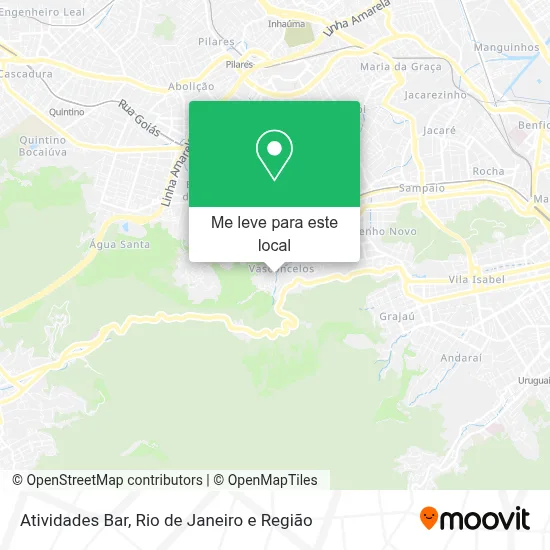 Atividades Bar mapa