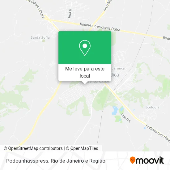 Podounhasspress mapa