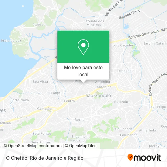 O Chefão mapa