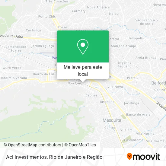Acl Investimentos mapa