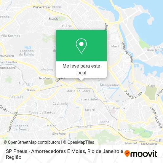SP Pneus - Amortecedores E Molas mapa