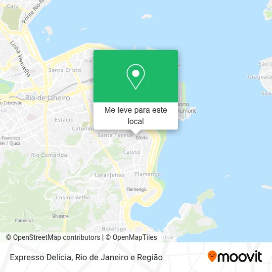Expresso Delicia mapa