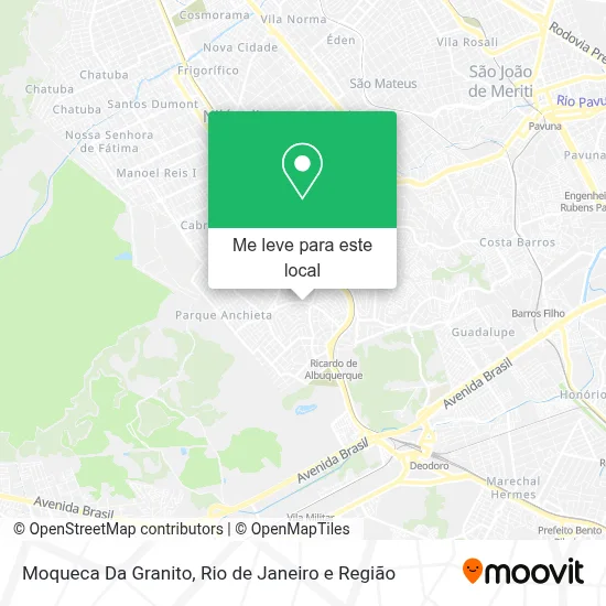 Moqueca Da Granito mapa