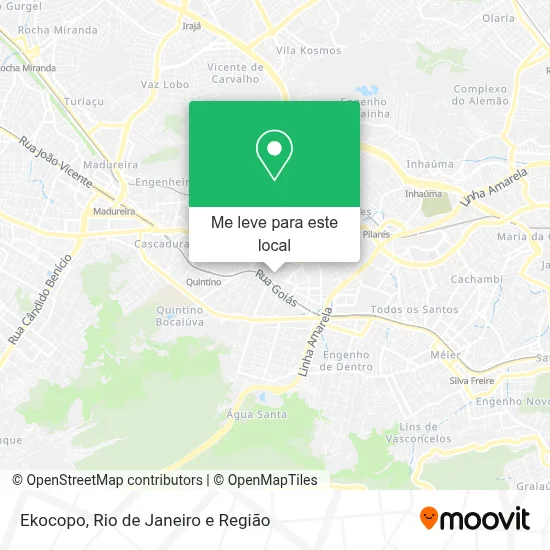Ekocopo mapa