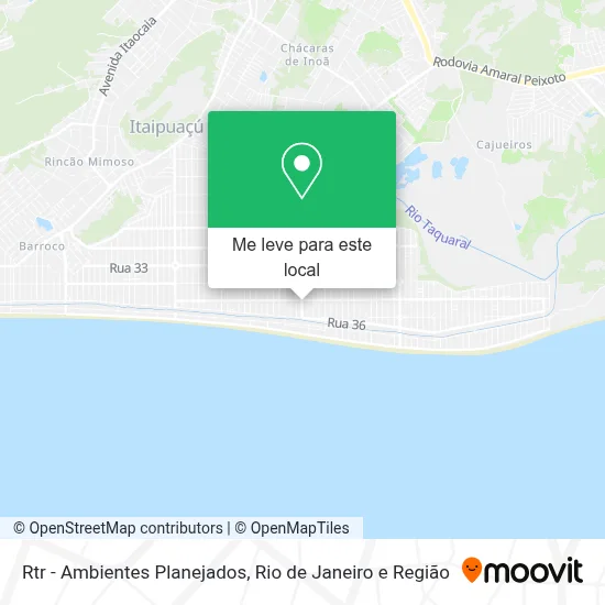 Rtr - Ambientes Planejados mapa