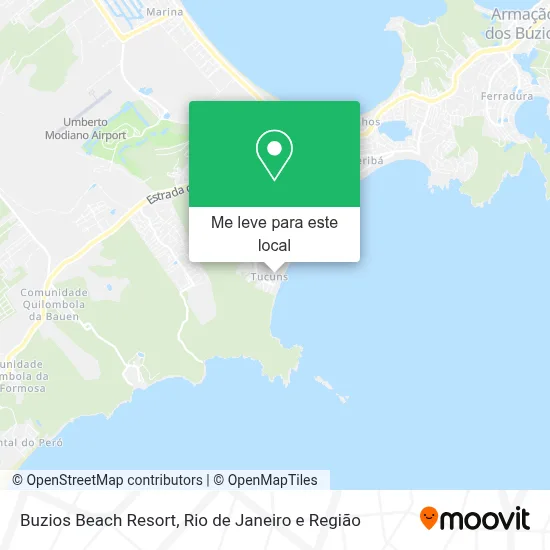 Buzios Beach Resort mapa