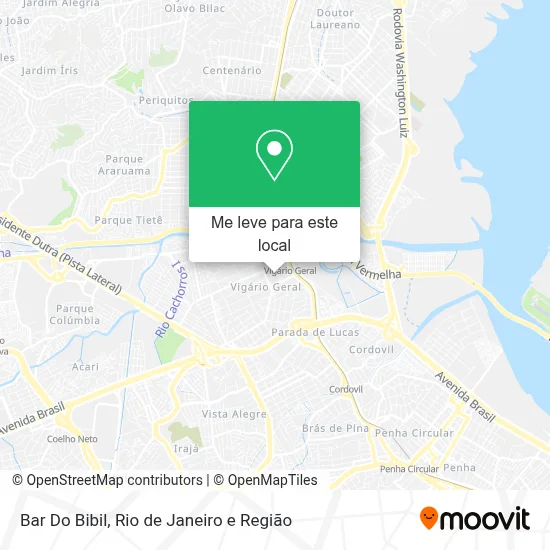 Bar Do Bibil mapa