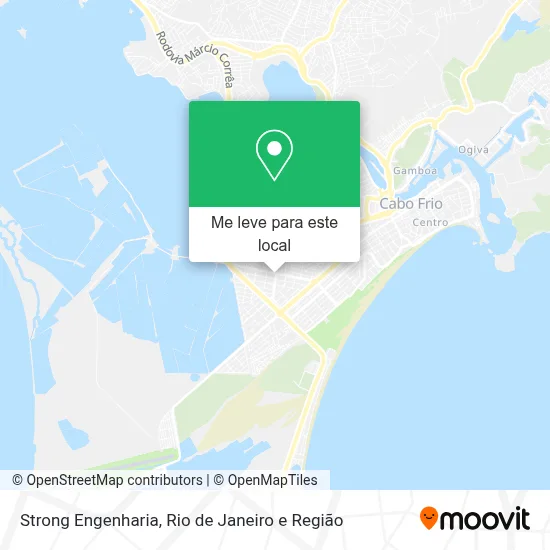 Strong Engenharia mapa