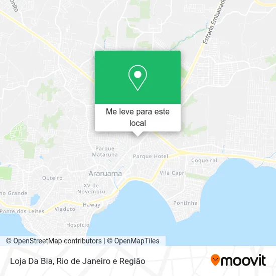 Loja Da Bia mapa