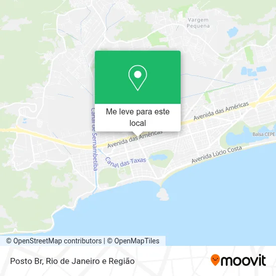 Posto Br mapa