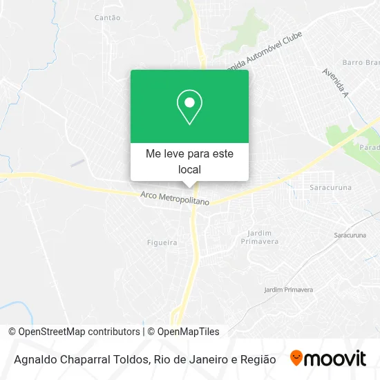 Agnaldo Chaparral Toldos mapa